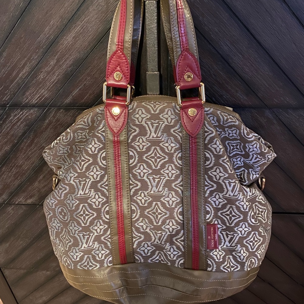 Louis Vuitton Jacquard tote